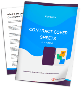 Explainer eBook 3D - Contract Cover Sheets