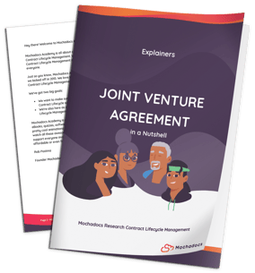 Explainer eBook 3D MockUp - Joint Venture Agreement